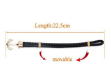 Men's Womens Alloy Nautical Anchor Multi-Strands Braided Wrap Cuff Bracelet