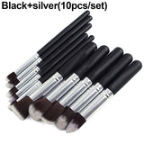 10/32 Pcs Wood Handle Make-Up Brushes Kit Pro Beauty Cosmetic Make Up Set