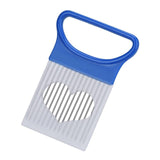 2017 New Shrendders & Slicers Tomato Onion Vegetables Slicer Cutting Aid Holder Guide Slicing Cutter Safe Fork