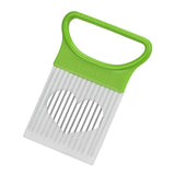 2017 New Shrendders & Slicers Tomato Onion Vegetables Slicer Cutting Aid Holder Guide Slicing Cutter Safe Fork