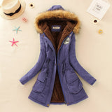 2018 New Parkas Female Women Winter Coat Thickening Cotton Winter Jacket Womens Outwear Parkas for Women Winter