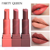 2018 New Brand 10 Colors Matte Lipstick Heart Love Beauty Lips Nuded Pigment Waterproof Ruby Red Velvet Lip Stick Make-up Batom