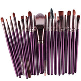 20 pcs Makeup Brush Set tools Women Beauty Professional Make-up Toiletry Kit Wool Foundation Powder Blasuh Face Make Up Brush