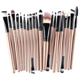 20 pcs Makeup Brush Set tools Women Beauty Professional Make-up Toiletry Kit Wool Foundation Powder Blasuh Face Make Up Brush