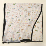 2018 luxury brand Women Silk scarf Beach Shawl and Echarpe Luxurious Wrap Designer scarves Plus Size female beach stole bandana