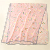 2018 luxury brand Women Silk scarf Beach Shawl and Echarpe Luxurious Wrap Designer scarves Plus Size female beach stole bandana
