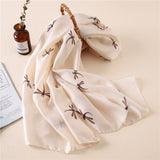 2018 luxury brand Women Silk scarf Beach Shawl and Echarpe Luxurious Wrap Designer scarves Plus Size female beach stole bandana