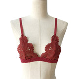 2018 New Womens Sexy Lingerie Set Hot Erotic Push Up Lace Open Bras Bralette Floral Women Underwear Set Sex Clothes