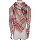 2018 Winter Triangle Scarf For Women Brand Designer Shawl Cashmere Plaid Scarves Blanket Wholesale Dropshipping OL082
