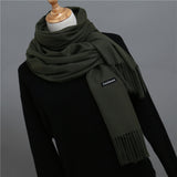 2018 brand women scarf fashion soild autumn winter cashmere scarves lady warmer pashmina long shawl wraps bandana foulard female