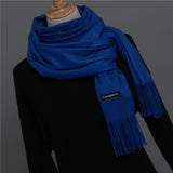 2018 brand women scarf fashion soild autumn winter cashmere scarves lady warmer pashmina long shawl wraps bandana foulard female