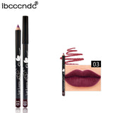 12 Colors Multi-functional Lipliner Pencil Long Lasting Waterproof Lip Eye Brow Cosmetic Makeup Colorful Lip Pencil Liner Pens