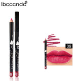 12 Colors Multi-functional Lipliner Pencil Long Lasting Waterproof Lip Eye Brow Cosmetic Makeup Colorful Lip Pencil Liner Pens
