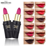 12 Colors Lips Makeup Matte Long-lasting Moisture Lipstick Beauty Make-up Non-stick Cup No makeup Lipstick Lip gloss Cosmetics