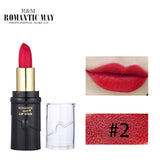 12 Colors Lips Makeup Matte Long-lasting Moisture Lipstick Beauty Make-up Non-stick Cup No makeup Lipstick Lip gloss Cosmetics