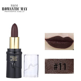 12 Colors Lips Makeup Matte Long-lasting Moisture Lipstick Beauty Make-up Non-stick Cup No makeup Lipstick Lip gloss Cosmetics