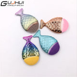 1Pcs Fishtail Contour Brush Mermaid Foundation Makeup Brush Powder Blusher Base Cosmetic Beauty Make-up Brush Tool Free delivery