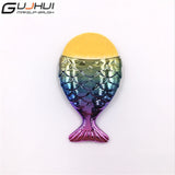 1Pcs Fishtail Contour Brush Mermaid Foundation Makeup Brush Powder Blusher Base Cosmetic Beauty Make-up Brush Tool Free delivery