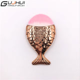 1Pcs Fishtail Contour Brush Mermaid Foundation Makeup Brush Powder Blusher Base Cosmetic Beauty Make-up Brush Tool Free delivery