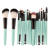 18 pcs Makeup Brush Set Professional Beauty Tools Make-up Toiletry Kit Wool Make Up Brush Set