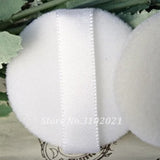10pcs 40mm Makeup Flocking Powder Puff Women Facial Sponges Soft Powder Puff Beauty Foundation Cosmetic Flawless Make-up Sponges