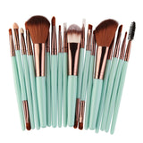 18 pcs Makeup Brushes Set tools Make-up Toiletry Kit Wool Make Up Brushes Set Beauty Cosmetic Tools pinceaux de maquillage